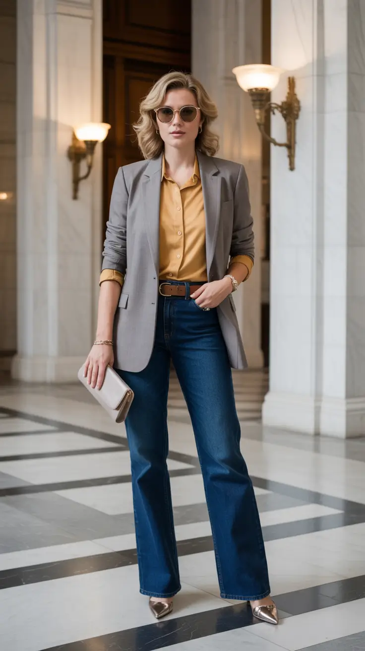 Spring blazer outfits Warm Neutrals for Transitional Days