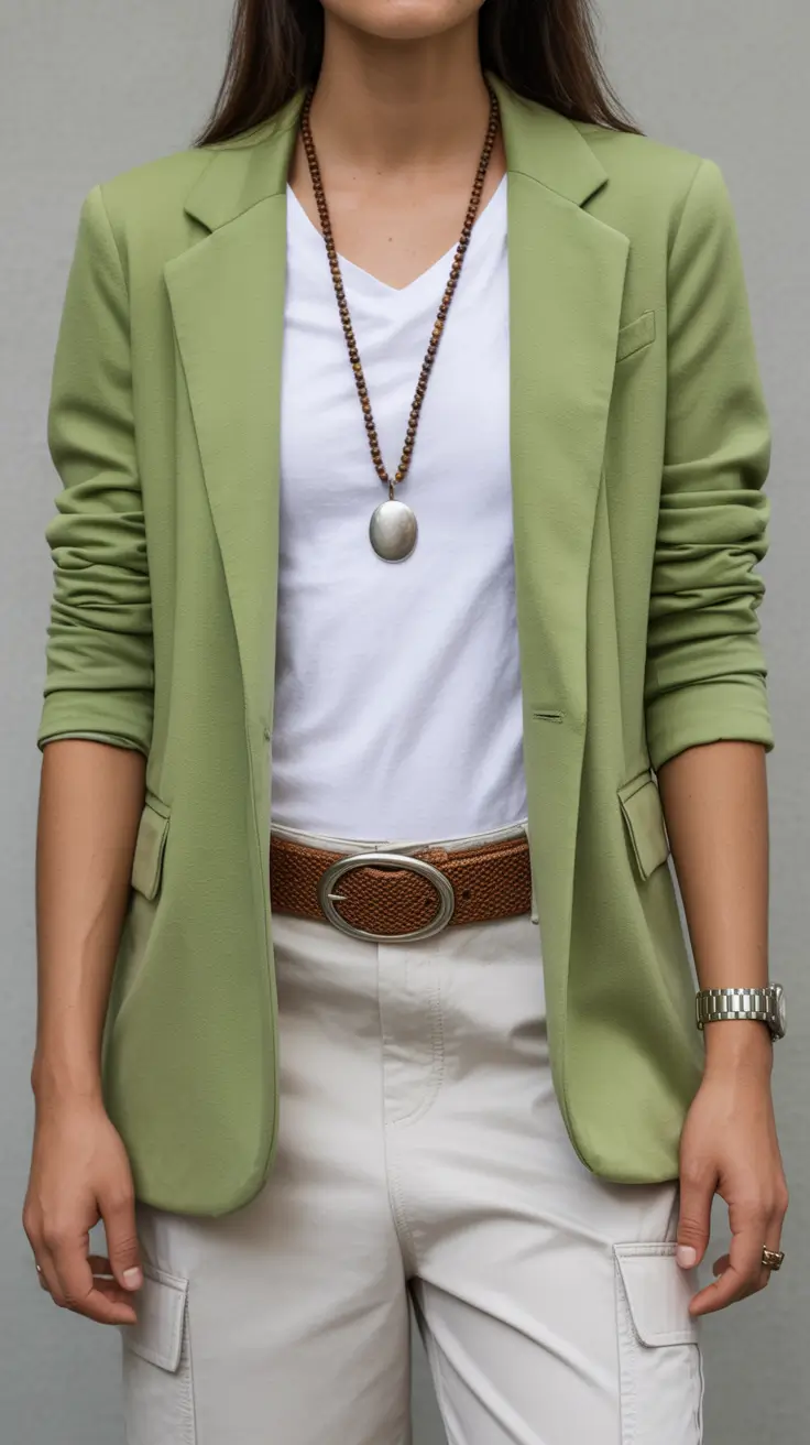 must-have spring capsule wardrobe 2026 Fresh Greens for a Modern Minimalist Finish
