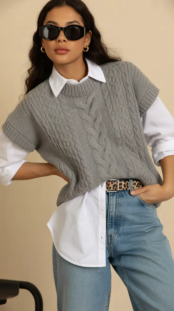 must-have spring capsule wardrobe 2026 Textured Layers With Subtle Attitude