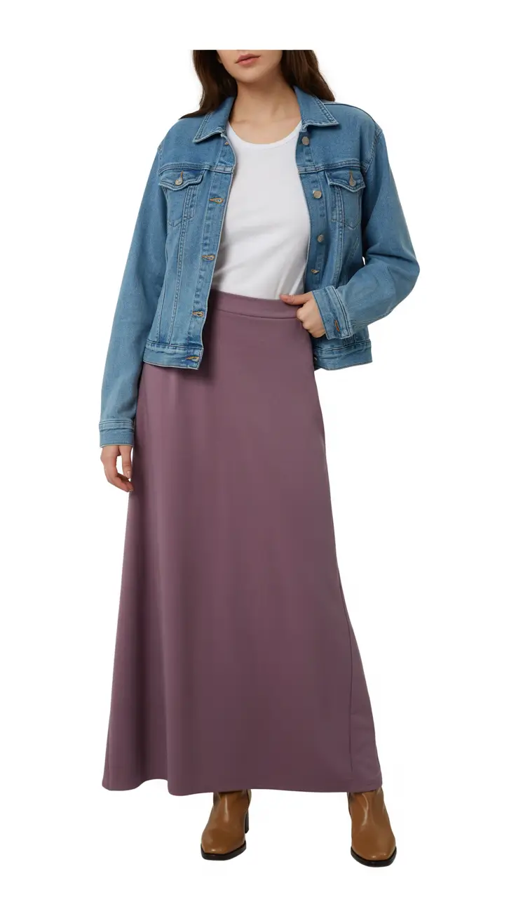 must-have spring capsule wardrobe 2026 Denim Layers With Feminine Flow