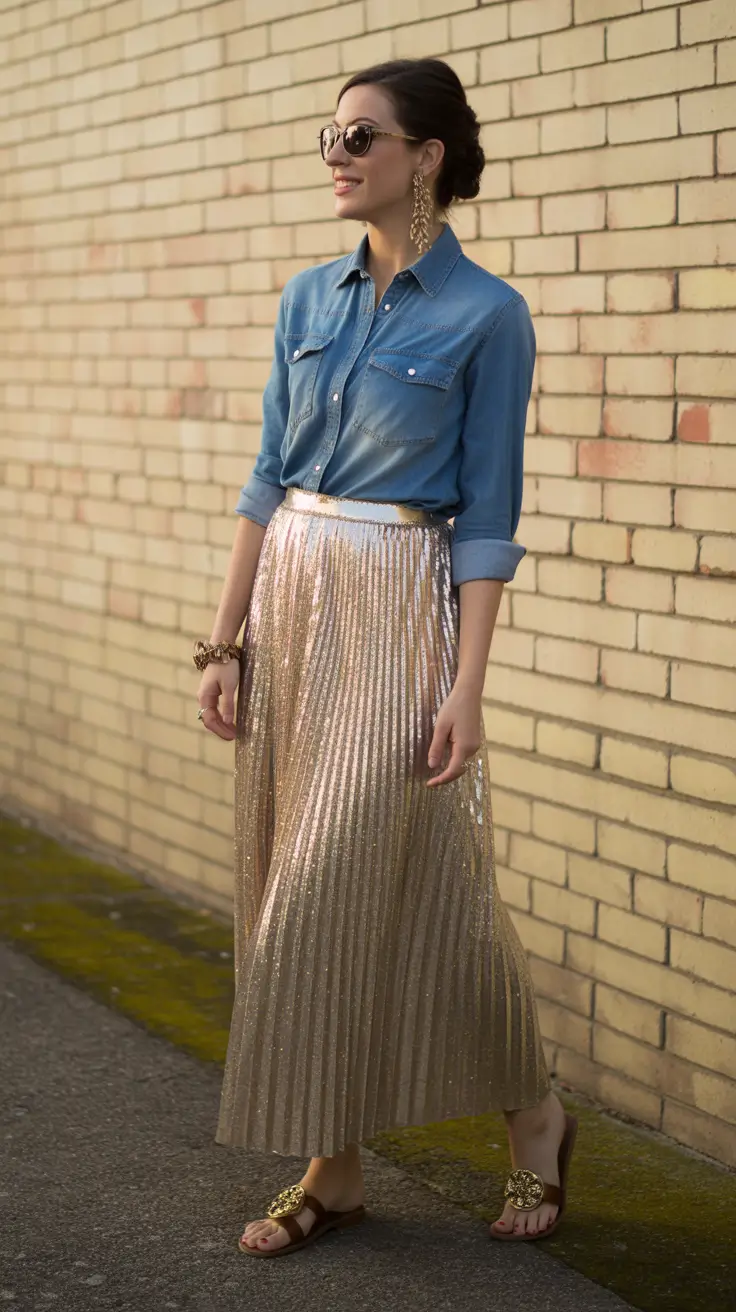 spring going out outfits night casual Color Blocking