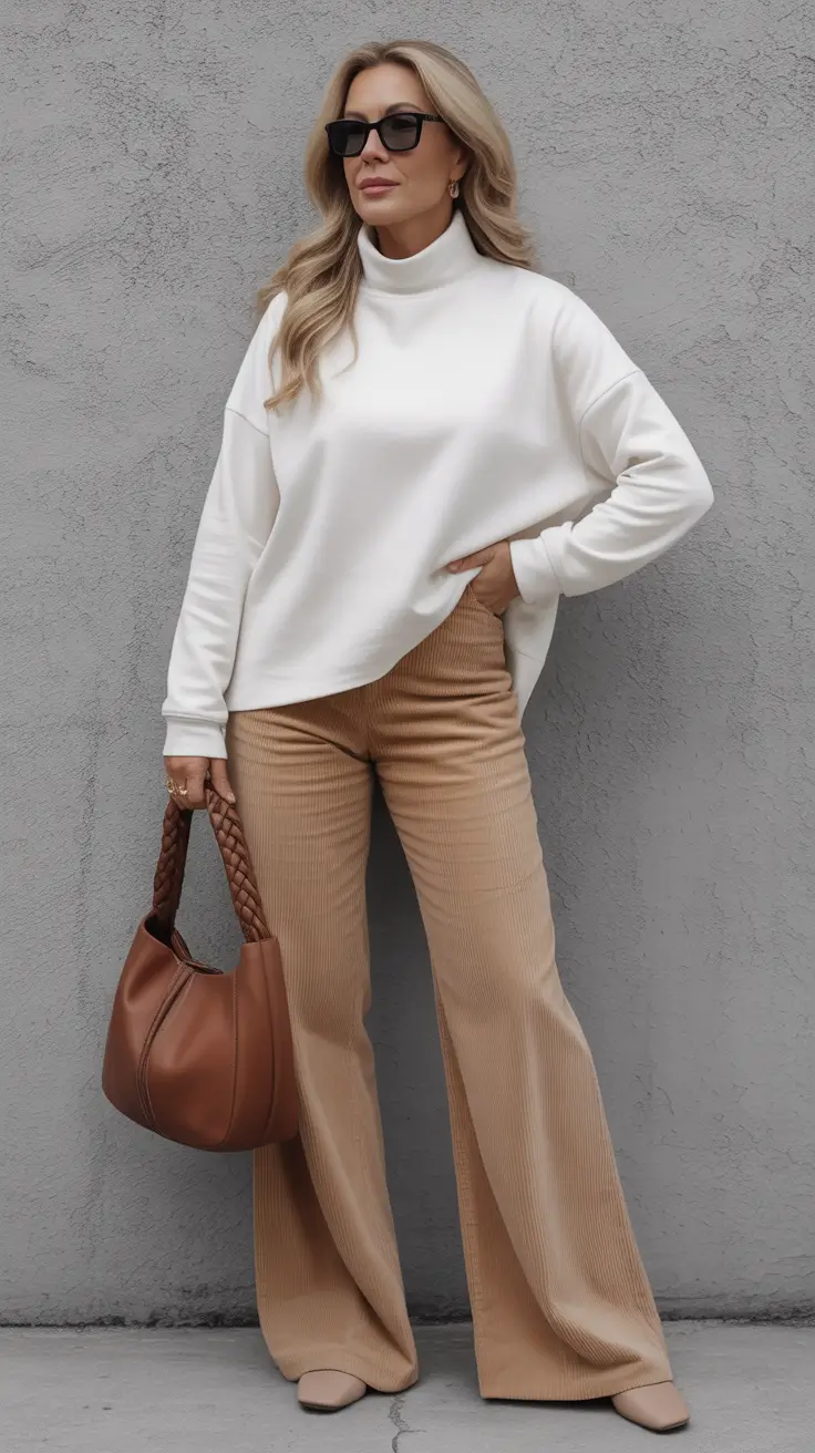 Must-have spring outfits for women over 40 2026 Soft Neutrals With Quiet Confidence