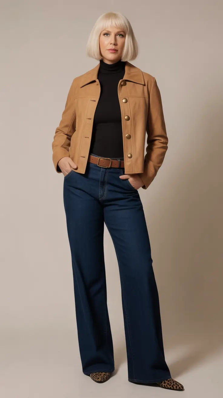 Must-have spring outfits for women over 40 2026 Classic Denim With a Refined Twist
