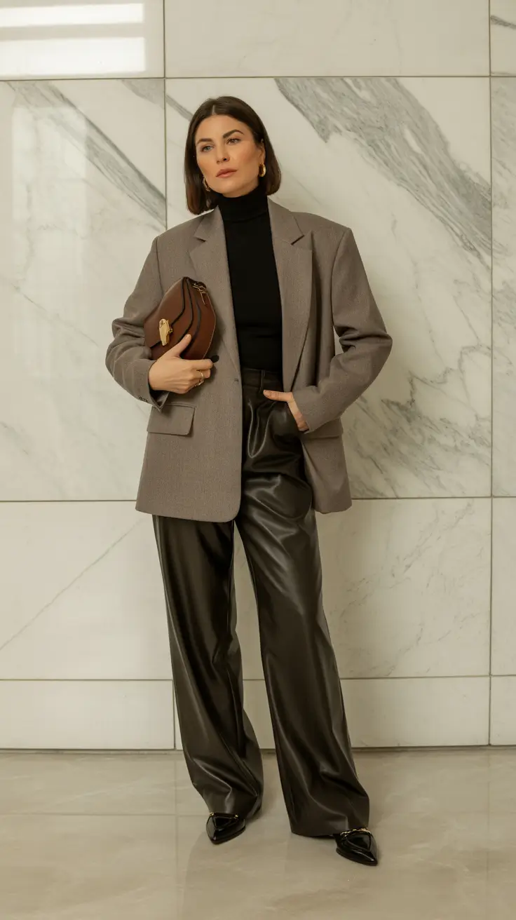 Must-have spring outfits for women over 40 2026 Minimal Neutrals With a Semi Formal Edge