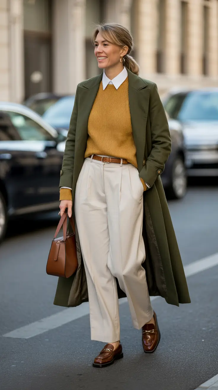 Must-have spring outfits for women over 40 2026 Classic Casual With Spring Refinement