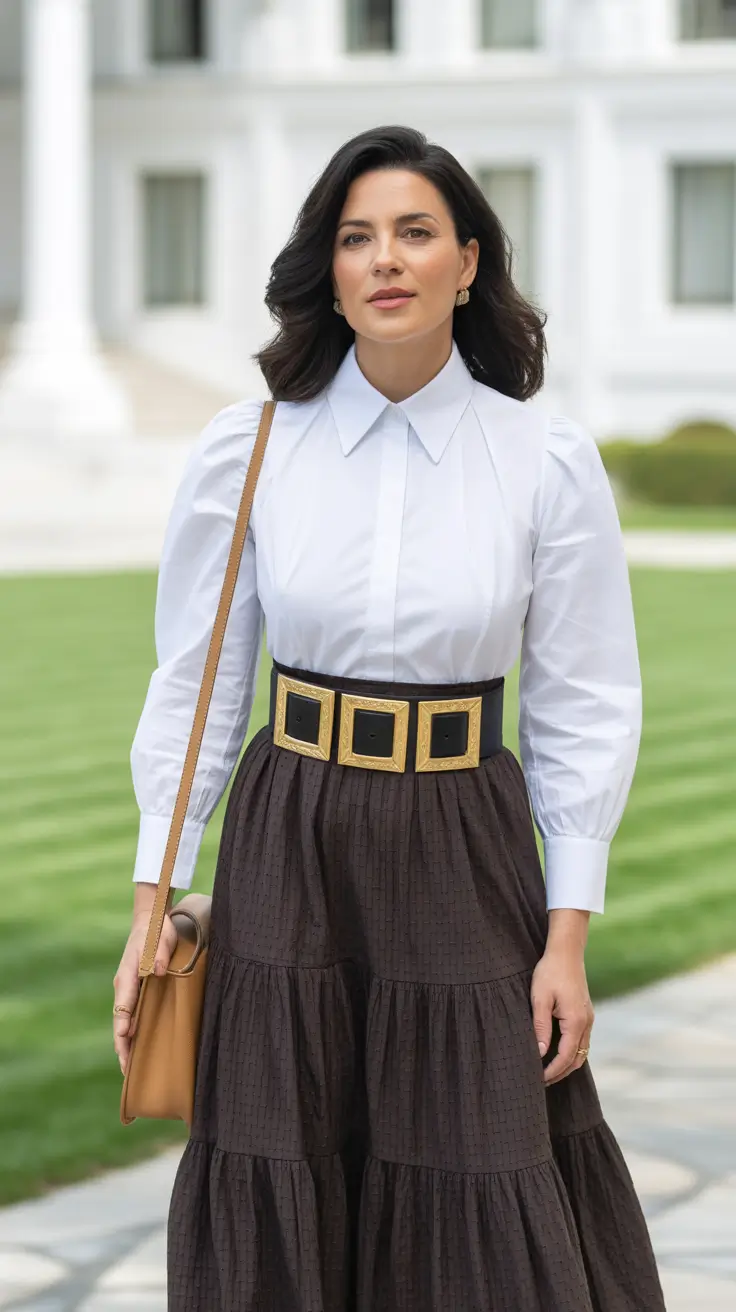 Must-have spring outfits for women over 40 2026 Crisp Whites With a Modern Twist