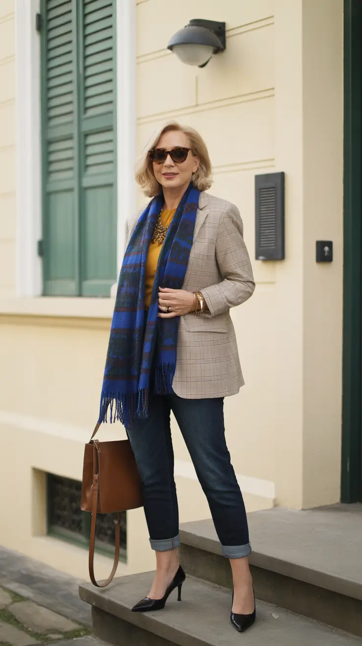 Must-have spring outfits for women over 40 2026 Smart Layers With a City Edge