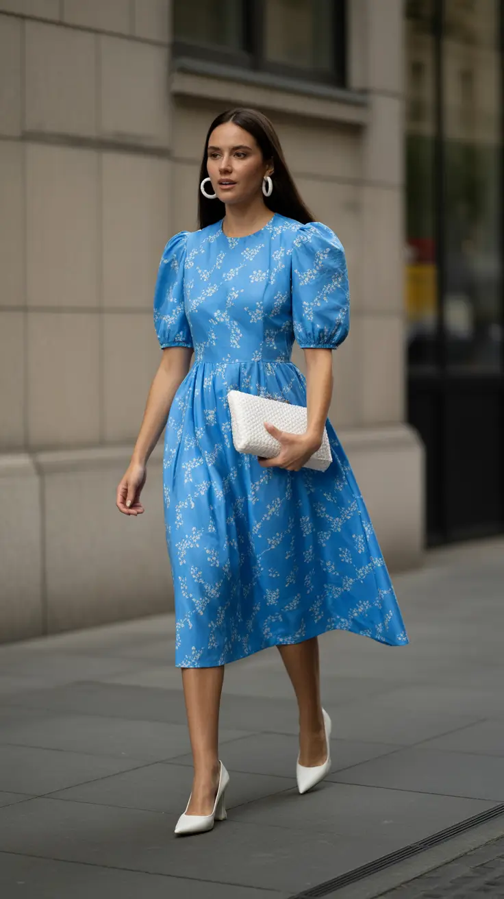 must-have spring wedding outfit 2026 Powder Blue Florals for Effortless City Weddings