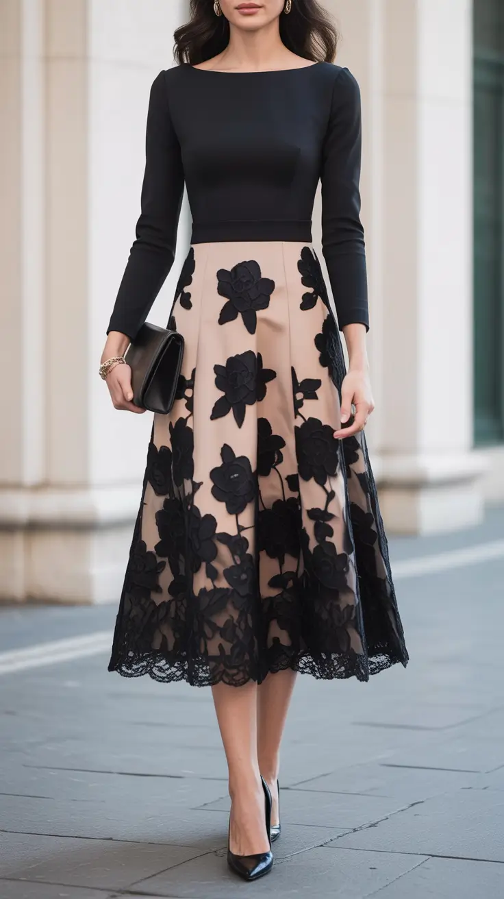 must-have spring wedding outfit 2026 Graphic Florals for Elevated Evening Ceremonies
