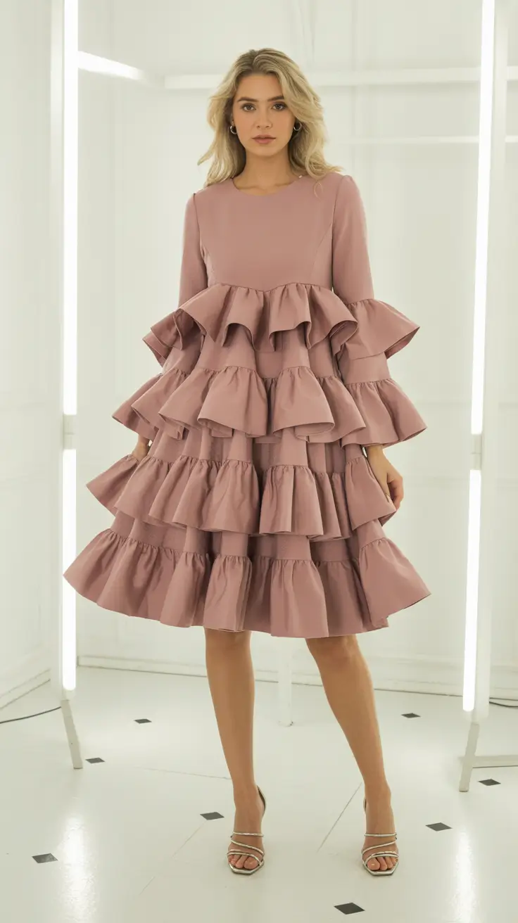 must-have spring wedding outfit 2026 Soft Ruffles for Romantic Spring Celebrations
