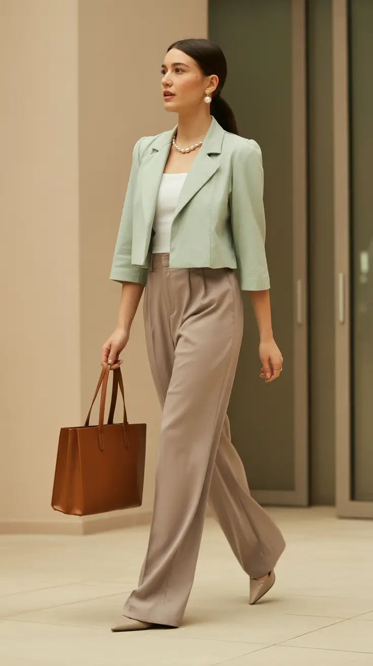 must-have spring workwear 2026 Soft Pastels and Modern Professional Ease