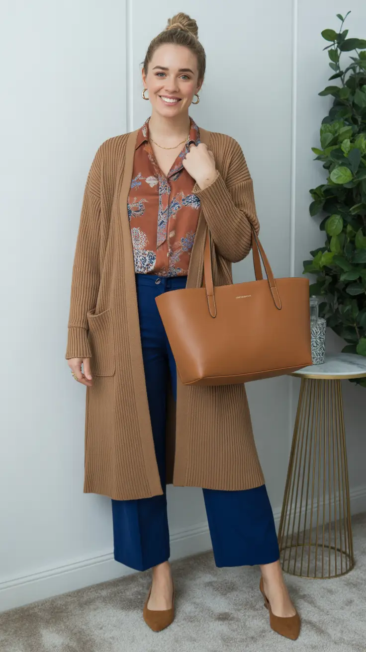 must-have spring workwear 2026 Layered Knits and Everyday Work Comfort