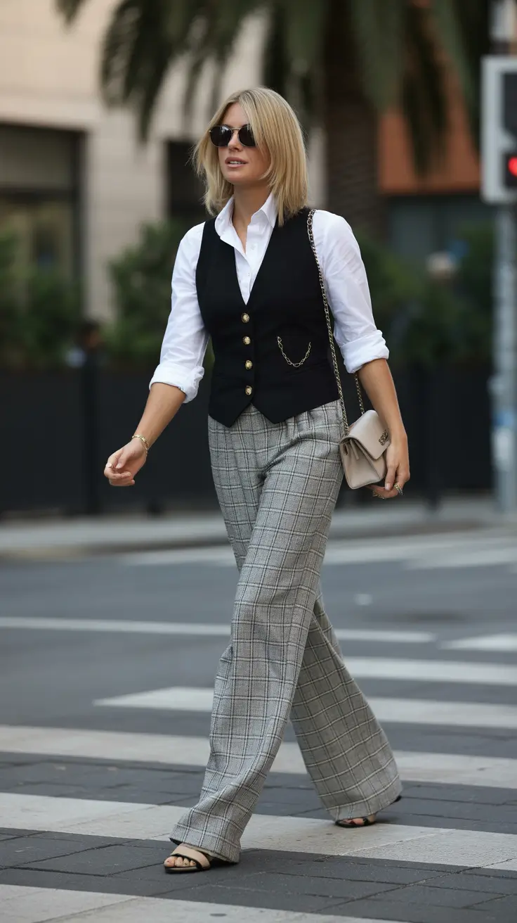 must-have spring workwear 2026 Tailored Vests and Modern Heritage Style