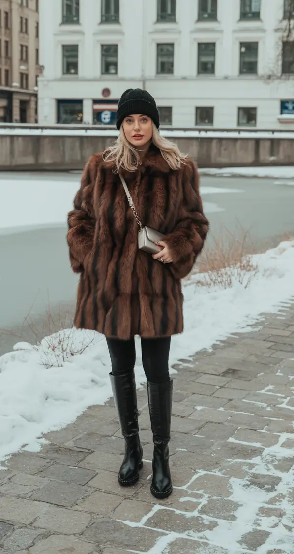 Outfits ideas February 2026 Faux Fur City Style