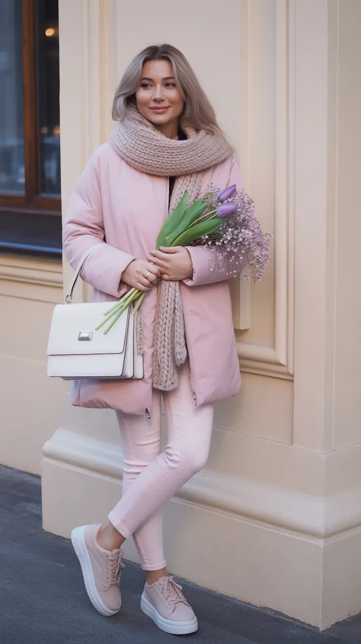 Popular modest spring outfits 2026 Pastel Modest Look