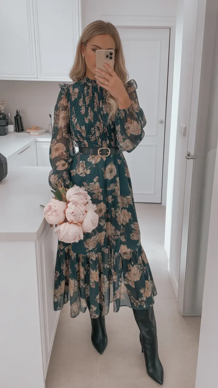 Stunning spring birthday outfit 2026 Romantic Florals With a Classy Silhouette