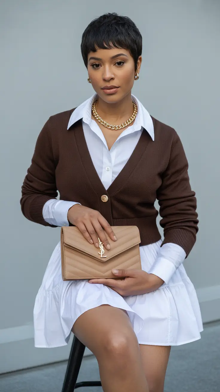 Stunning spring birthday outfit 2026 Modern Preppy With a Chic Edge