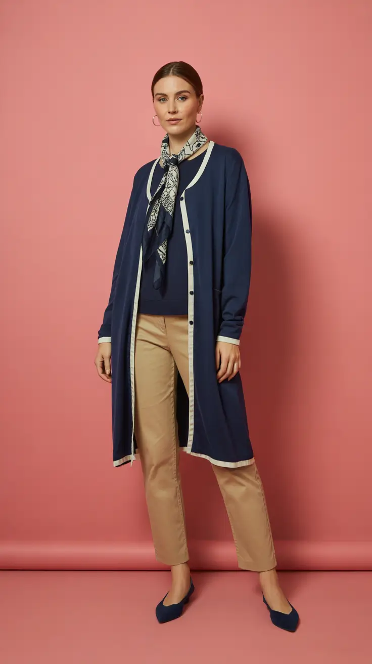 stunning spring wardrobe capsules 2026 Elegant Layering With a Modern Color Contrast