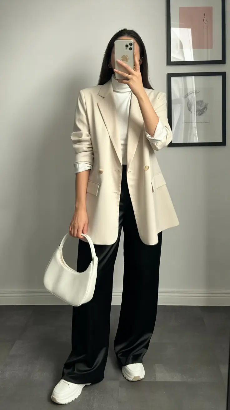 stunning spring wardrobe capsules 2026 Clean Lines and Quiet Confidence in Monochrome