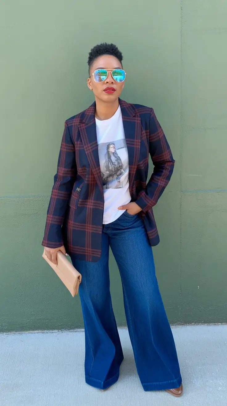 stunning spring wardrobe capsules 2026 Bold Blazer Styling With Casual Denim Energy